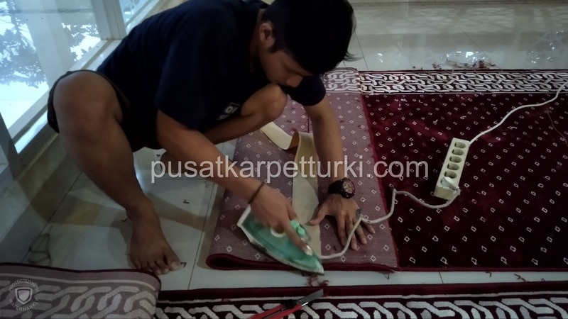 sambung karpet masjid