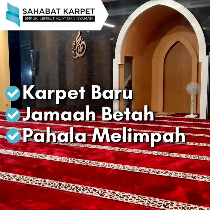 karpet masjid premium