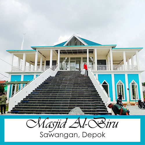masjid al-biru sawangan depok