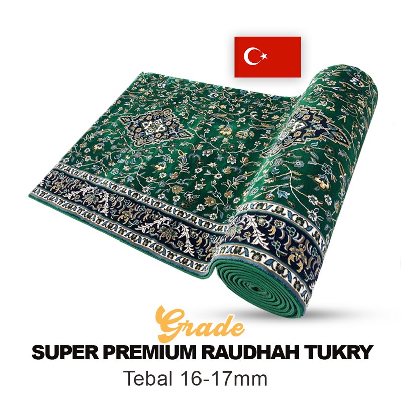 karpet masjid super premium turki raudah