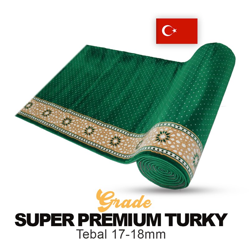 karpet masjid super premium turki