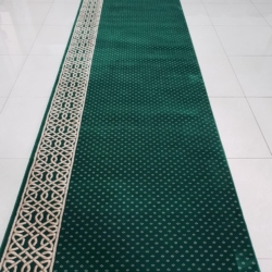 HK Hijau Bintik 1 karpet masjid turki