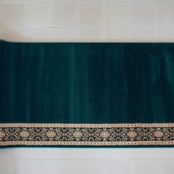 MC Hijau Polos 1 karpet masjid mecca