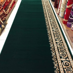 GM Hijau Polos 4 karpet masjid grand mosque