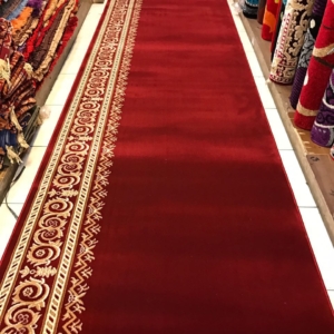 GM Merah Polos 4 karpet masjid grand mosque