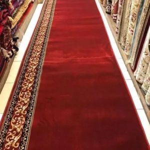 GM Merah Polos Karpet Masjid Grand Mosque