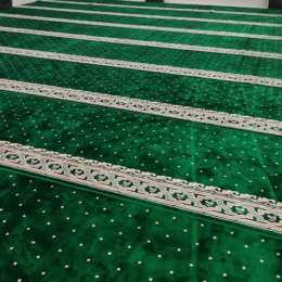 IR Hijau Bintik 2 karpet masjid iranshar