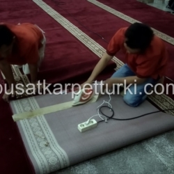 sambung karpet masjid