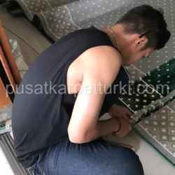 potong karpet masjid